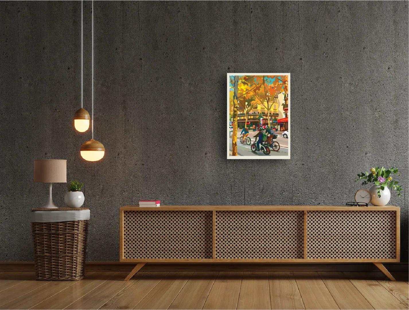 “Cyclisme à Paris -B2 size-”